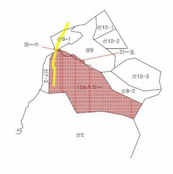 2022타경119237 경상북도 영천시 북안면 원당리 산8-1 임야 경매 이미지