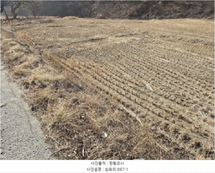 2024타경11689 경상북도 영천시 고경면 삼포리 887-1 농지 경매 이미지