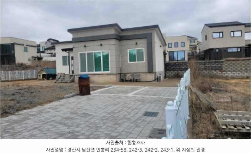 2024타경103434 경상북도 경산시 남산면 인흥리 234-57 근린시설 경매 이미지
