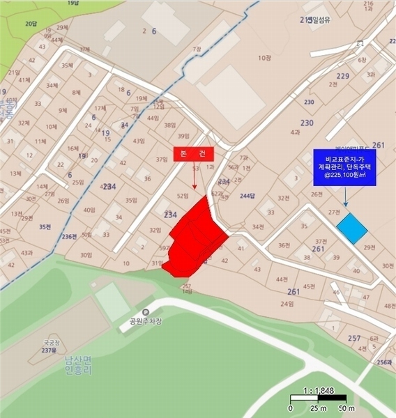 2024타경103434 경상북도 경산시 남산면 인흥리 234-57 근린시설 경매 이미지