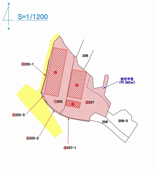2024타경116638 경상북도 경산시 진량읍 다문리 205 공장 경매 이미지