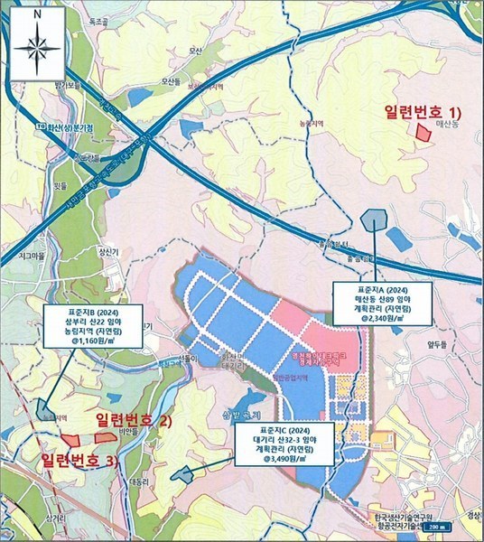 2024타경118825 경상북도 영천시 매산동 산67-7 임야 경매 이미지