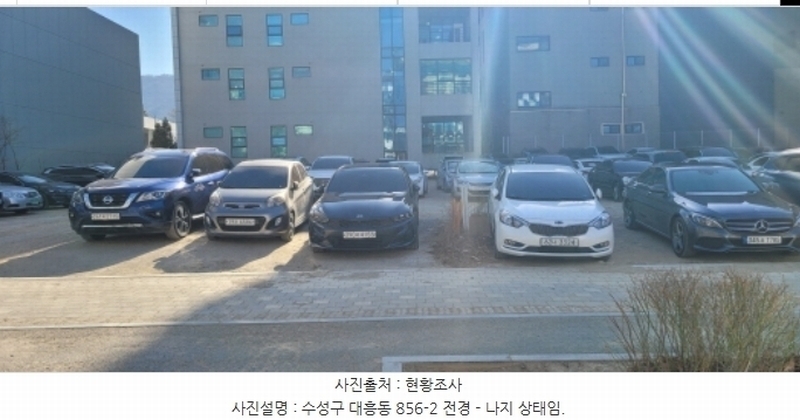 2024타경126932 대구광역시 수성구 대흥동 856-1 대지 경매 이미지