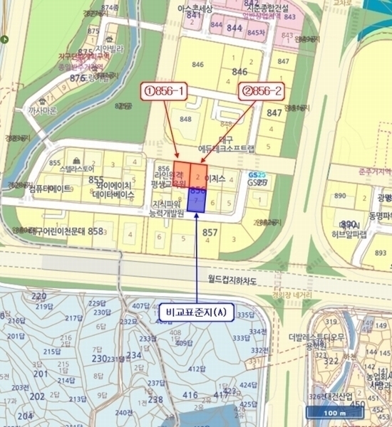2024타경126932 대구광역시 수성구 대흥동 856-1 대지 경매 이미지