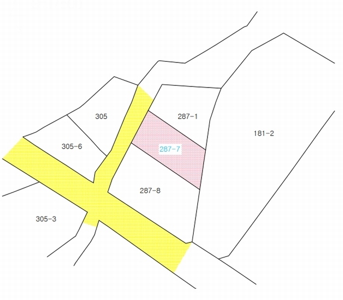2025타경785 경상북도 영천시 화룡동 287-7 농지 경매 이미지