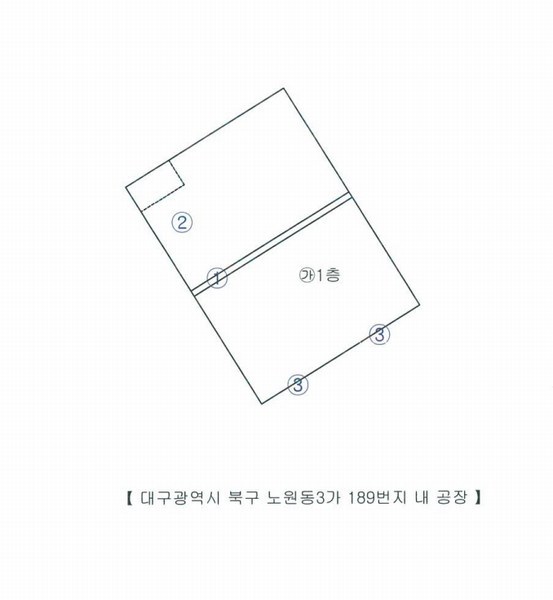 2025타경5797 대구광역시 북구 노원동3가 189 공장 경매 이미지