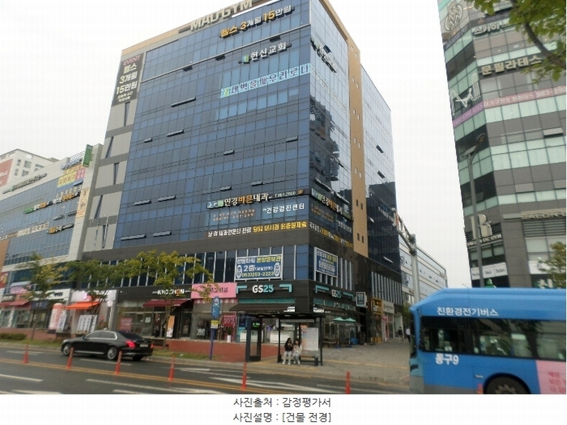 2024타경125168 대구광역시 북구 연경지묘로 6, 주건축물 1동 4층 403호 근린상가 경매 이미지