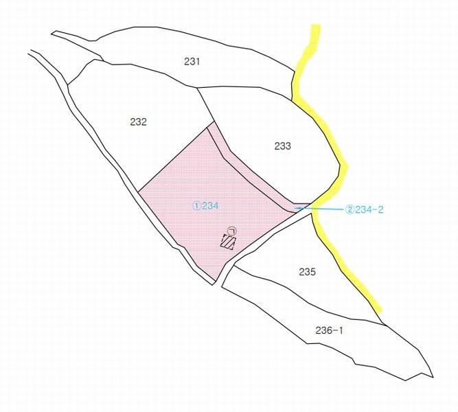2025타경297 경상북도 청도군 이서면 신촌리 234 농지 경매 이미지