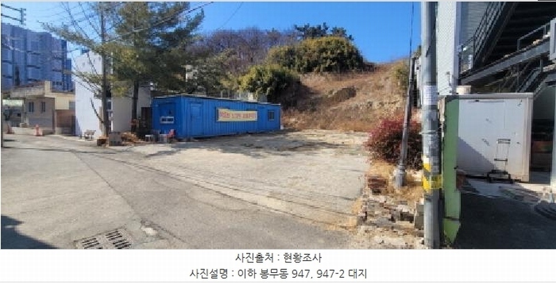 2025타경600 대구광역시 동구 봉무동 947 대지 경매 이미지