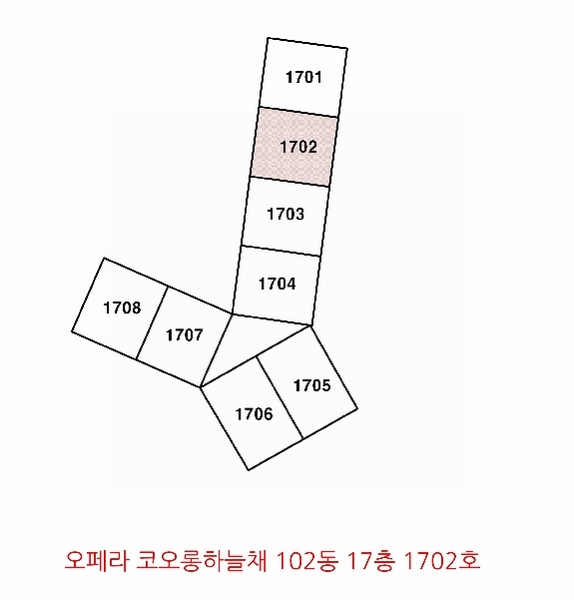 2025타경7724 대구광역시 북구 중앙대로 540, 오페라코오롱하늘채 102동 17층 1702호 아파트[공급33평형] 경매 이미지