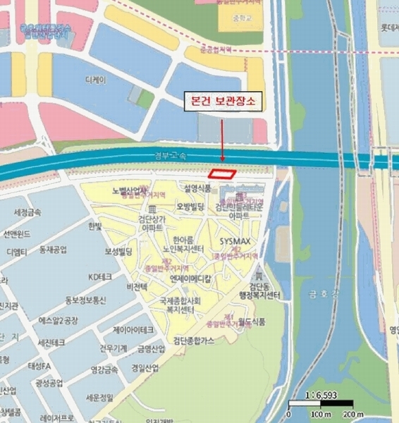 2025타경9123 대구광역시 북구 검단동 1393-108, 동광물류 내 아반떼(AVANTE) 경매 이미지