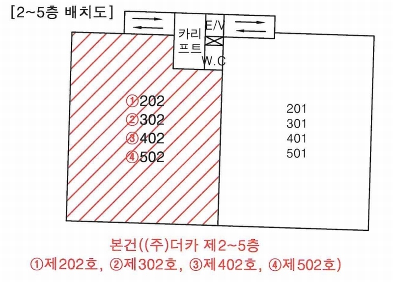 2024타경5035 대구광역시 동구 반야월로 263대구광역시 동구 반야○○○○, (주)더카 지1층 비101호외18개호 근린상가 경매 이미지