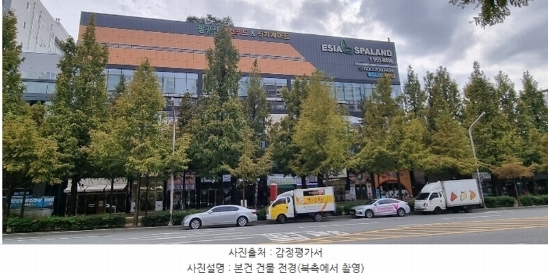 2024타경123421 대구광역시 동구 팔공로50길 10, 이시아스파랜드 1층 110호 근린상가 경매 이미지