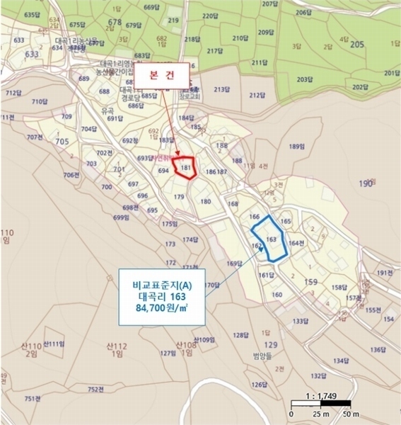 2024타경123537 경상북도 영천시 금호읍 대곡리 181 주택 경매 이미지