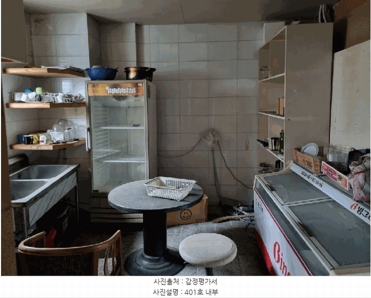 2024타경123889 대구광역시 북구 동암로 100, 씨네피아 4층 401호 근린상가 경매 이미지