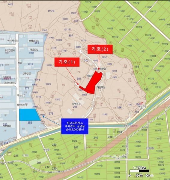 2024타경129573 경상북도 칠곡군 기산면 영리 301-5 공장 경매 이미지