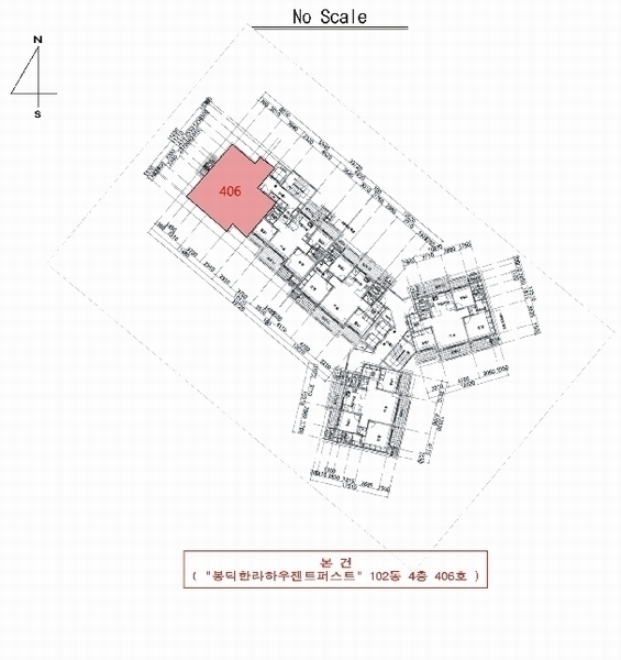 2025타경931 대구광역시 남구 봉덕로21길 53-16, 봉덕한라하우젠트퍼스트 102동 4층 406호 아파트[공급26평형] 경매 이미지
