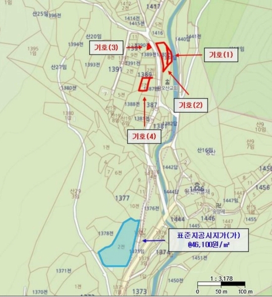 2025타경7495 경상북도 칠곡군 북삼읍 숭오리 1389-7 농지 경매 이미지