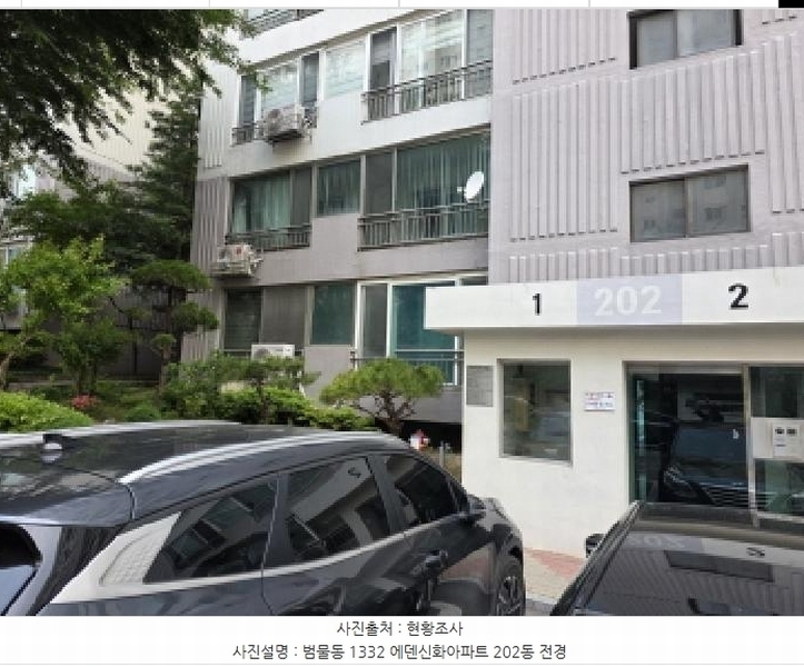 2025타경7694 대구광역시 수성구 지범로40길 6, 에덴신화아파트 202동 1층 101호 아파트[공급31평형] 경매 이미지