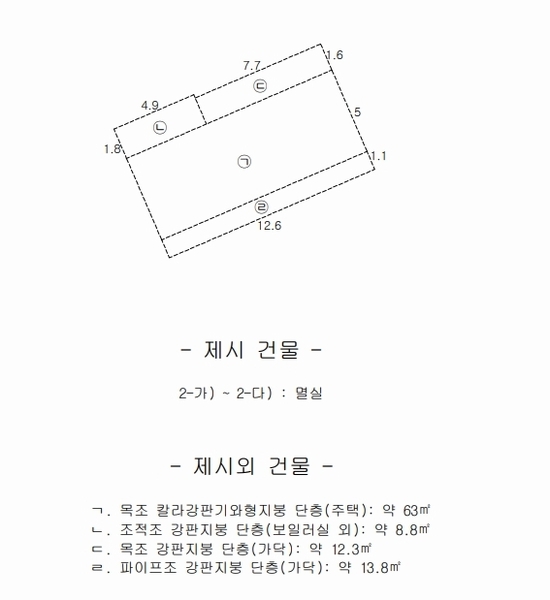 2025타경7705 경상북도 청도군 풍각면 송서리 722-5 대지 경매 이미지