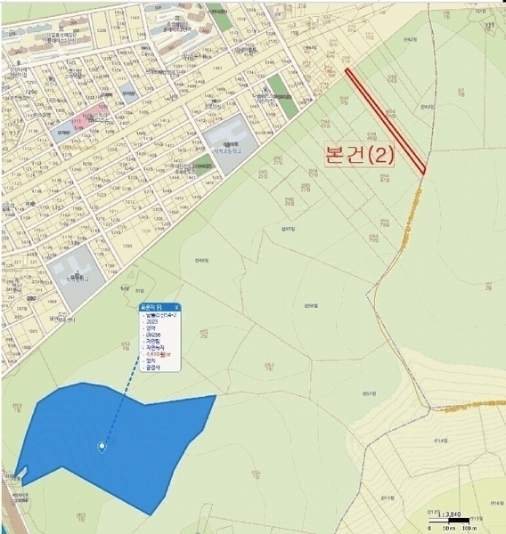 2025타경8275 경상북도 칠곡군 석적읍 남율리 산44-58 임야 경매 이미지