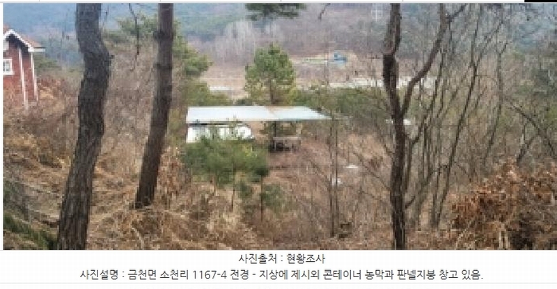 2024타경113325 경상북도 청도군 금천면 소천리 1167-1 임야 경매 이미지
