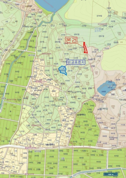 2024타경115369 경상북도 경산시 자인면 읍천리 535-2 농지 경매 이미지