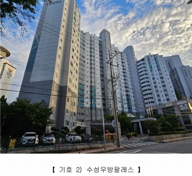 2024타경118528 대구광역시 수성구 수성로 400, 수성우방팔레스 6층 609호 아파트[공급37평형] 경매 이미지