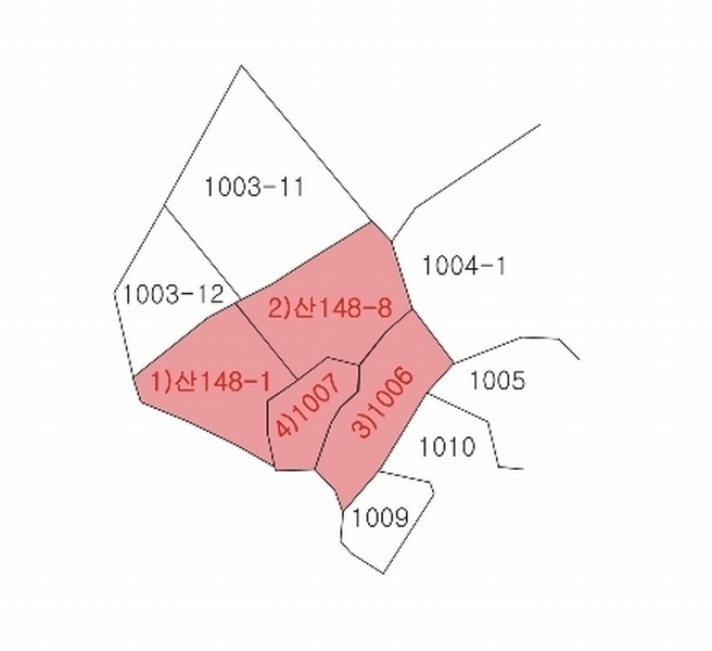 2024타경120927 경상북도 청도군 이서면 대곡리 산148-1 임야 경매 이미지