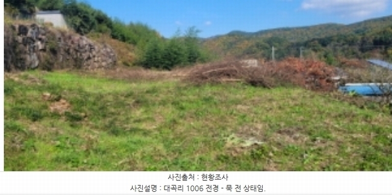 2024타경120927 경상북도 청도군 이서면 대곡리 산148-1 임야 경매 이미지