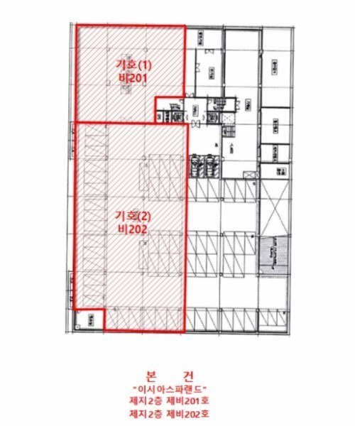 2024타경125809 대구광역시 동구 팔공로50길 10, 이시아스파랜드 지2층 비202호 근린상가 경매 이미지