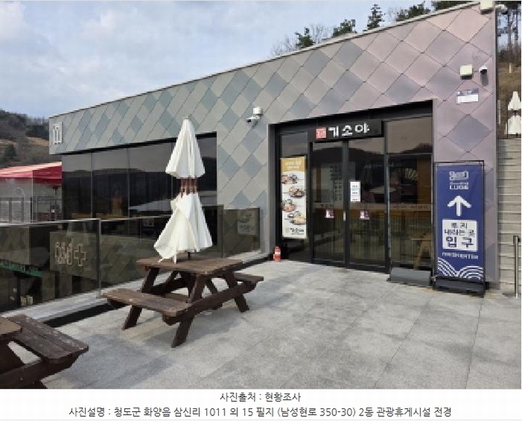 2025타경5988 경상북도 청도군 화양읍 삼신리 1011 근린시설 경매 이미지