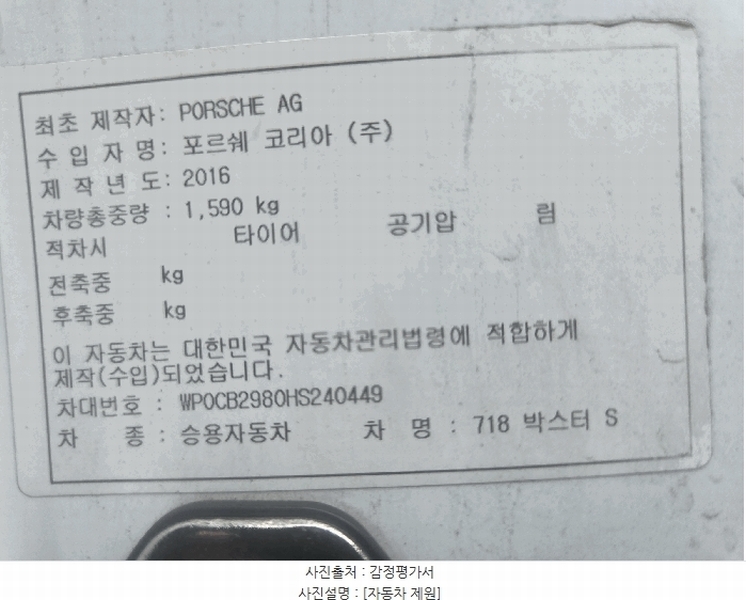 2025타경8969 대구광역시 수성구 가천동 122-4 승용차 경매 이미지