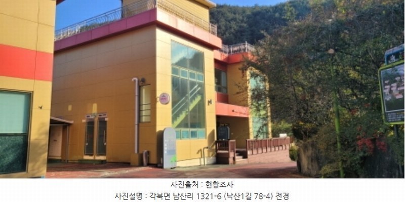 2024타경9129 경상북도 청도군 각북면 남산리 1321-6 근린시설 경매 이미지