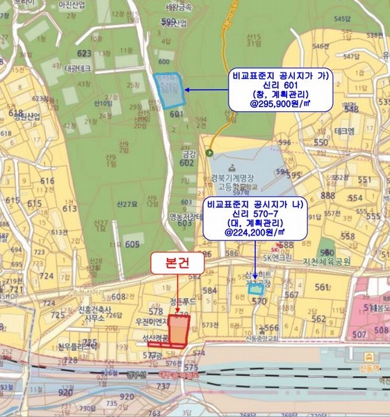 2024타경129580 경상북도 칠곡군 지천면 신리 579-4 공장 경매 이미지