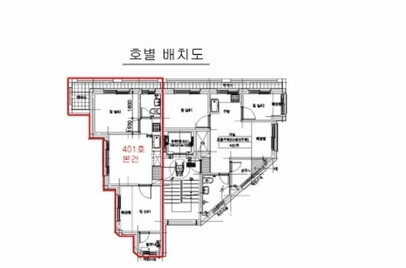 2024타경4992 서울특별시 영등포구 도신로56가길 2, 지엔빌아트리움2 4층 401호 다세대(빌라) 경매 이미지