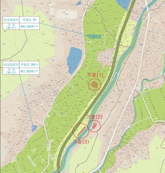 2025타경7936 경상북도 경산시 남산면 우검리 372-2 하천 경매 이미지