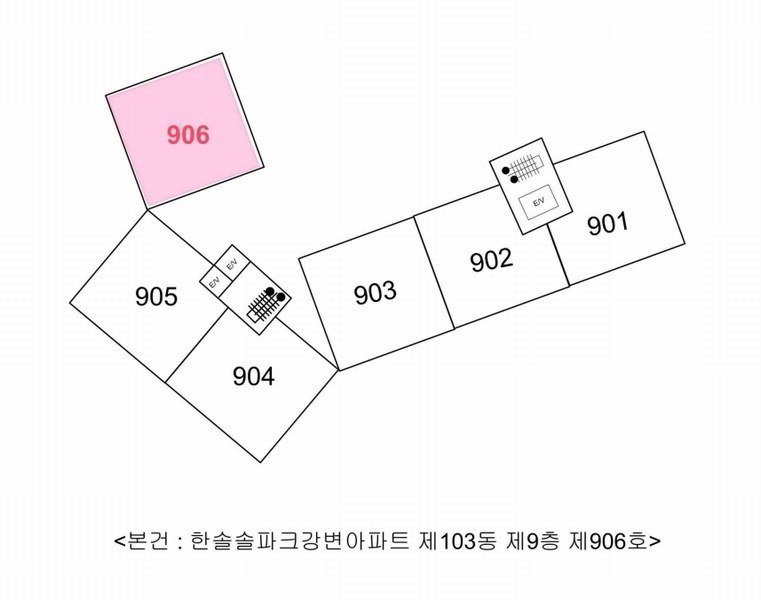 2025타경8121 경상북도 칠곡군 석적로 905, 한솔솔파크강변아파트 103동 9층 906호 아파트 경매 이미지