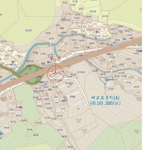 2025타경8185 경상북도 칠곡군 가산면 석우리 644-7 근린시설 경매 이미지