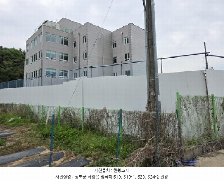 2025타경7348 경상북도 청도군 화양읍 범곡리 619 의료시설 경매 이미지