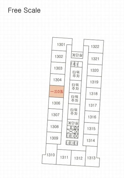 2025타경7414 대구광역시 수성구 청수로24길 59, 수성헤센더테라스 13층 1305호 오피스텔[계약29평형] 경매 이미지