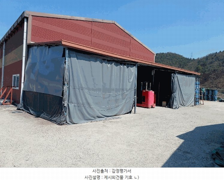 2025타경7577 경상북도 칠곡군 동명면 송산리 653-1 공장 경매 이미지