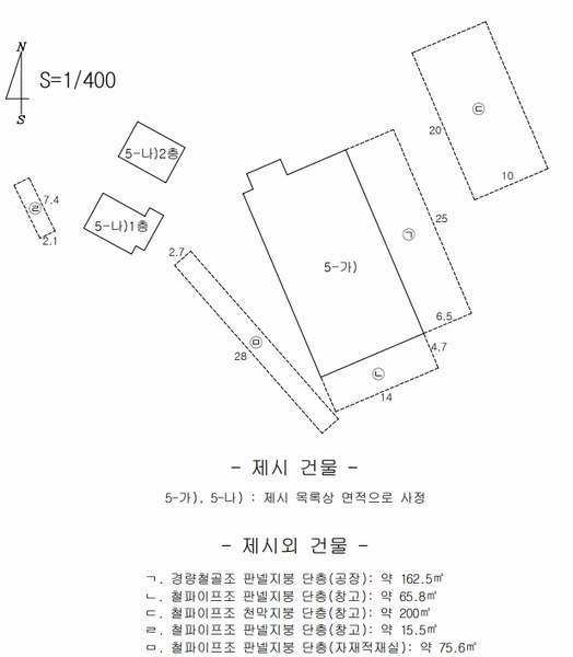 2025타경7577 경상북도 칠곡군 동명면 송산리 653-1 공장 경매 이미지