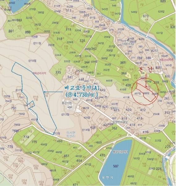 2025타경7874 경상북도 청도군 이서면 학산리 406 임야 경매 이미지
