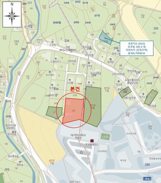 2025타경7951 경상북도 경산시 점촌동 234-24 근린시설 경매 이미지