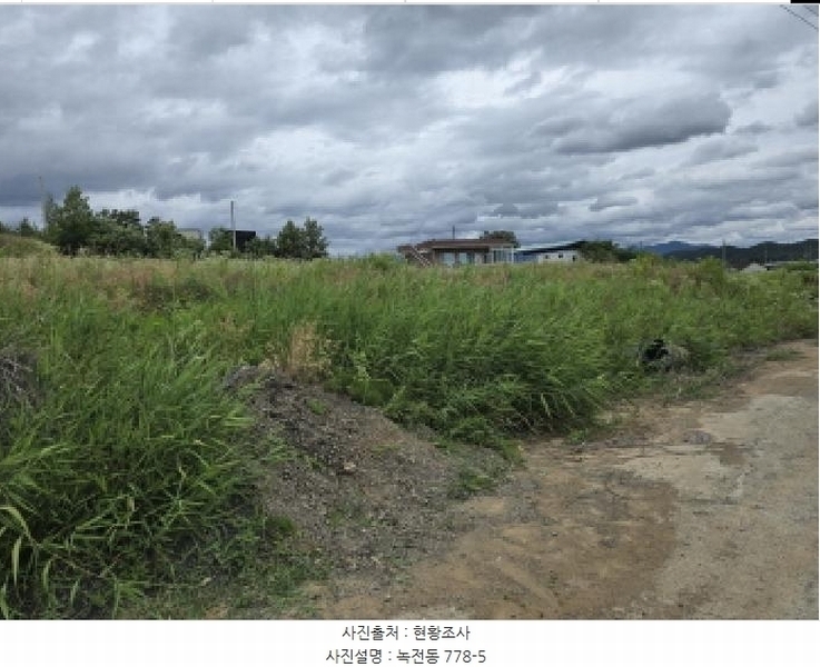 2025타경8219 경상북도 영천시 녹전동 778-5 대지 경매 이미지