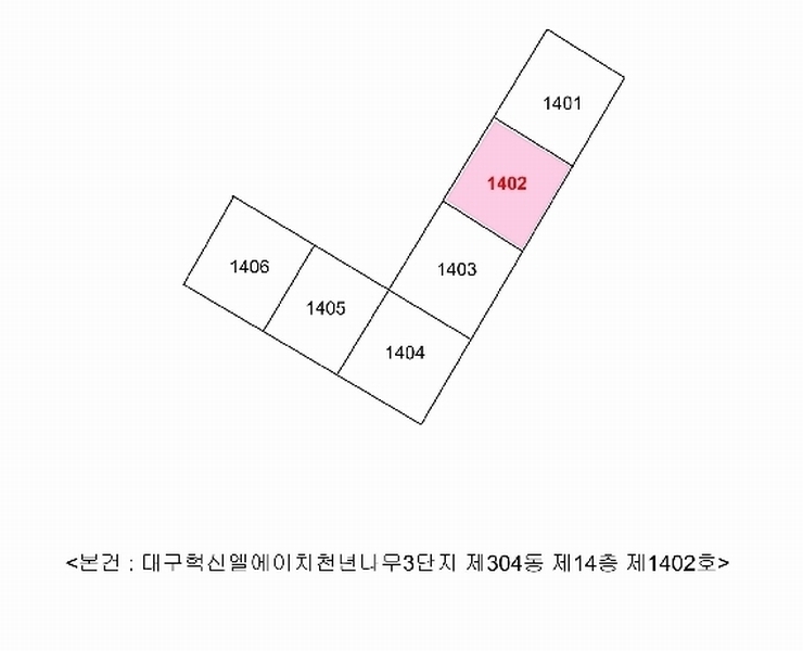 2025타경8248 대구광역시 동구 과학로13길 30, 대구혁신엘에이치천년나무3단지 304동 14층 1402호 아파트 경매 이미지