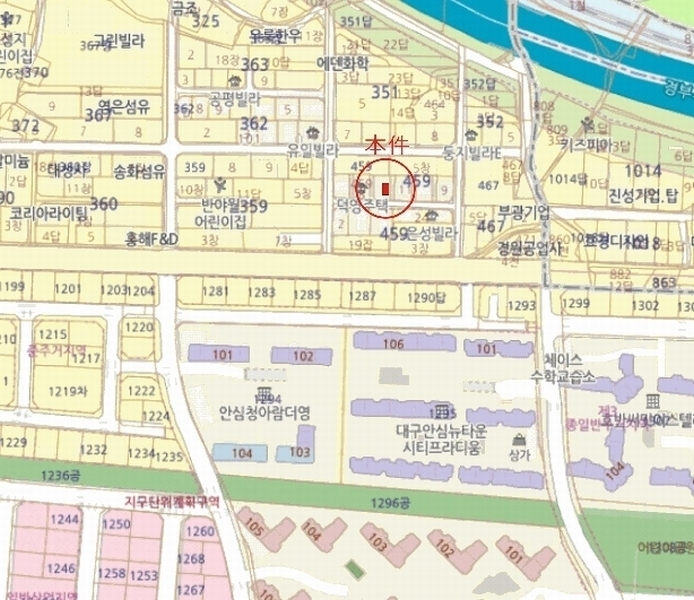 2025타경8258 대구광역시 동구 반야월북로 57-4, 덕영빌라 3층 302호 다세대(빌라)[공급20평형] 경매 이미지
