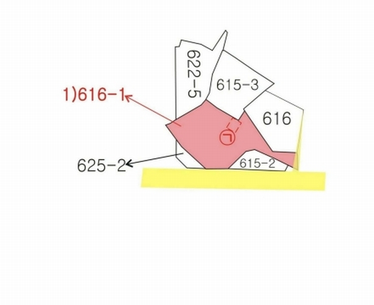 2025타경8269 경상북도 칠곡군 왜관읍 왜관리 615-1 대지 경매 이미지