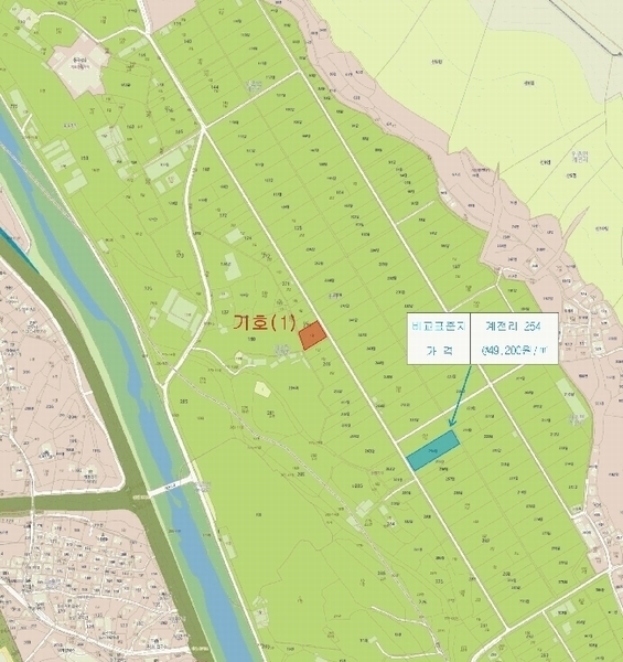 2025타경8380 경상북도 경산시 와촌면 계전리 270-3 농지 경매 이미지